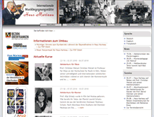 Tablet Screenshot of haus-marteau.de